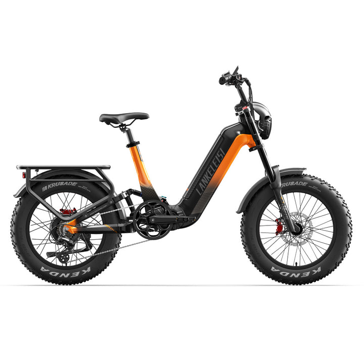 Lankeleisi RX800 Plus 2025 Version 1000W 20" Fat Bike 960Wh Full Suspension Electric Bike with Torque Sensor 48V 20Ah Battery SUV E-Bike