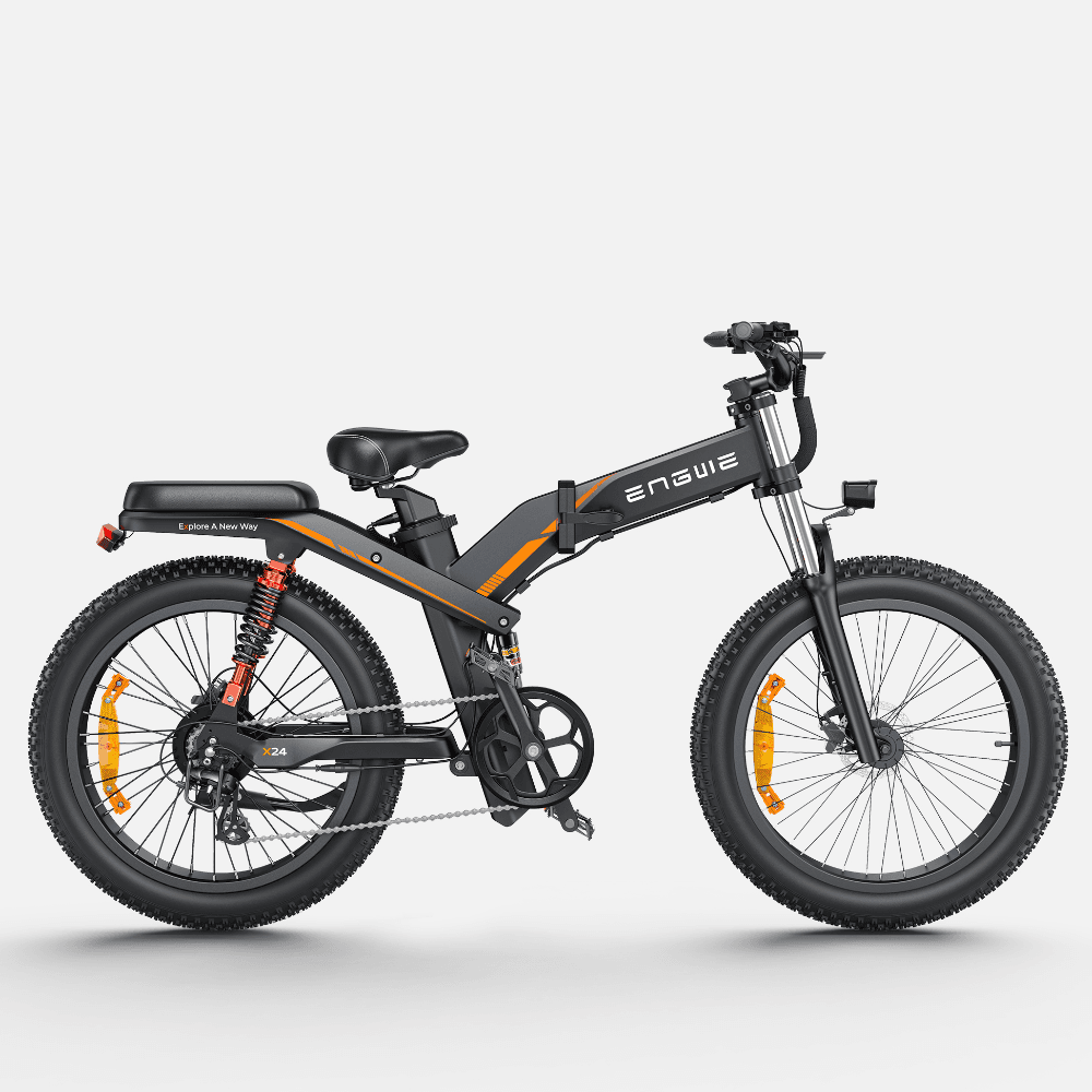 Engwe X24 1000W 24 Fat Bike Opvouwbare E Mountainbike Dubbele