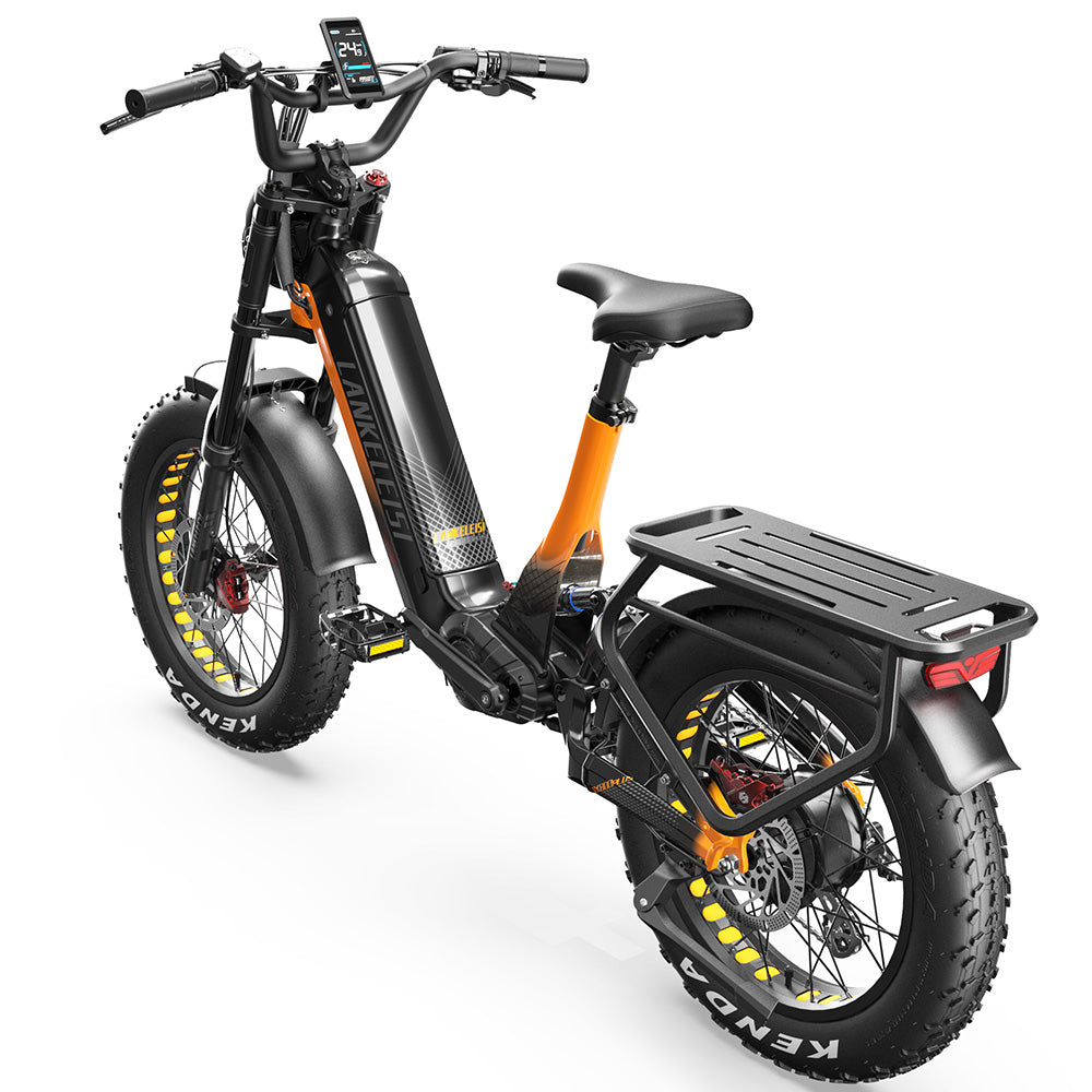 Lankeleisi RX800 Plus 2025 Version 1000W 20" Fat Bike 960Wh Full Suspension Electric Bike with Torque Sensor 48V 20Ah Battery SUV E-Bike