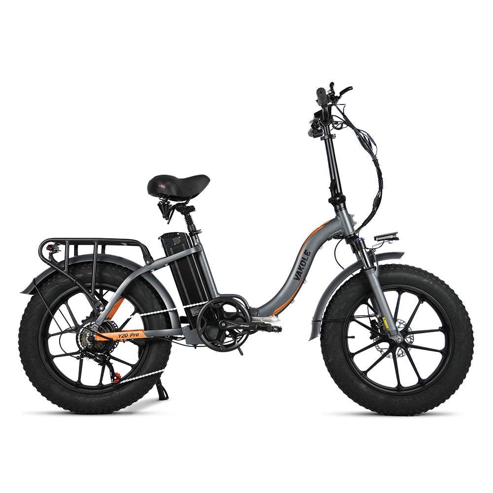 Vakole Y20 Pro 20" Foldable Step-through Electric Fat Bike with 20Ah Samsung Battery Support APP