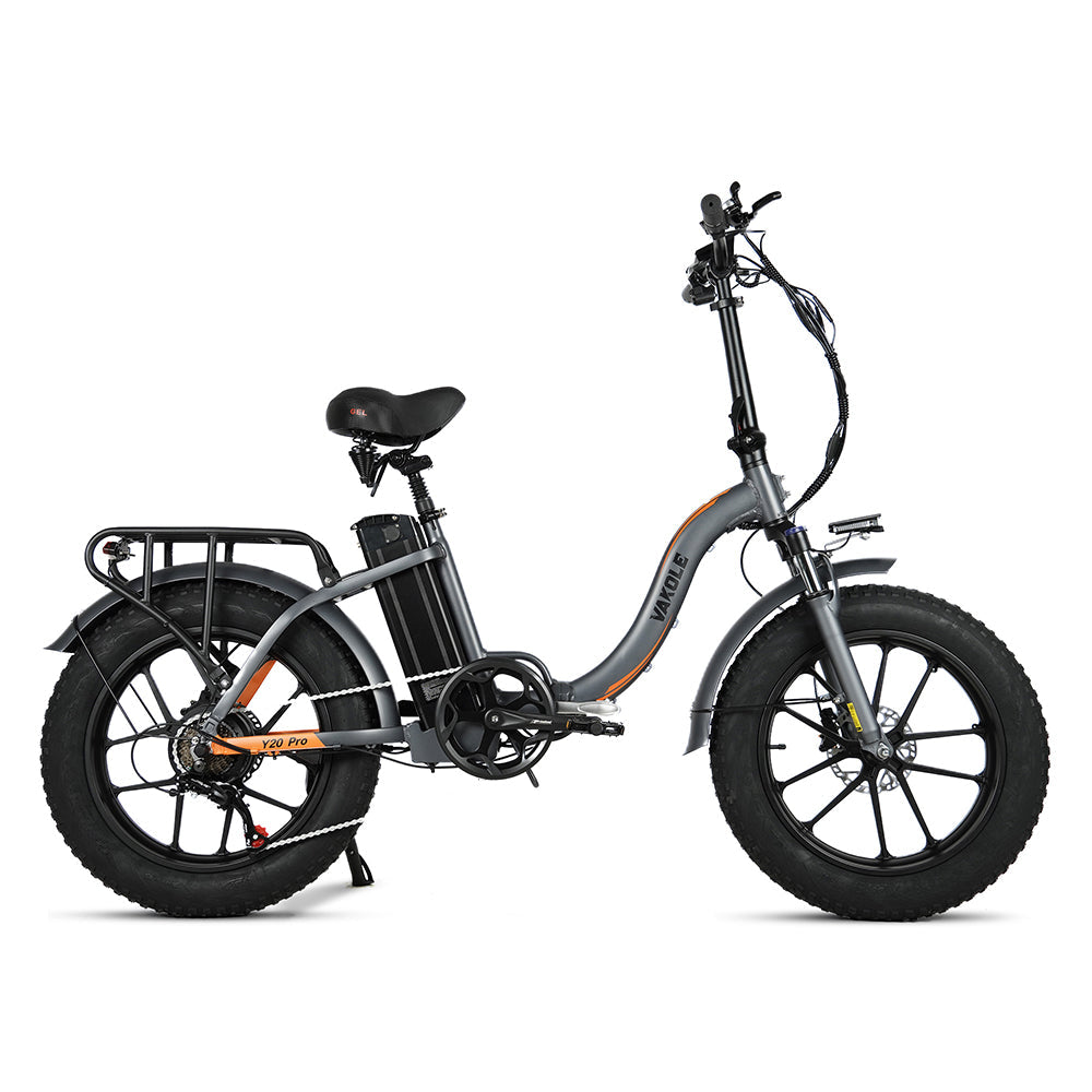 Vakole Y20 Pro 20" Fat Bike VTC électrique Pliable avec Batterie Samsung de 20Ah Support APP