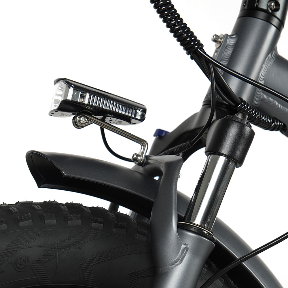 Vakole Y20 Pro 20" Fat Bike Eléctrica Plegable con 20Ah Samsung Batería Support APP