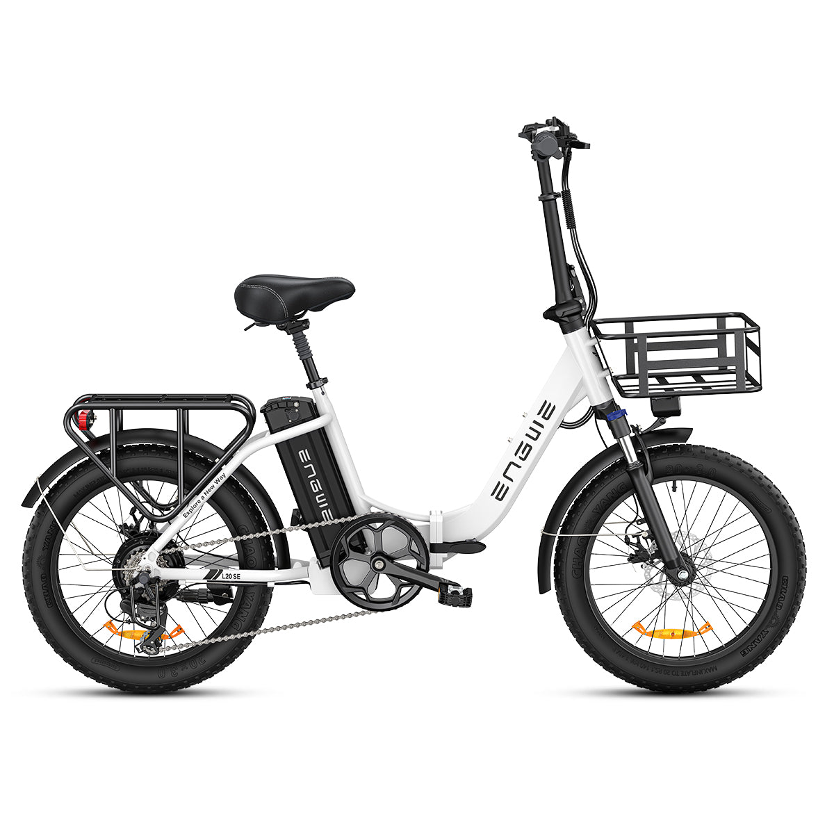 Engwe L20 SE 250W 20" Bicicletta Elettrica Pieghevole da Trekking 15.6Ah E-bike Passo-passo [Pre-Order]