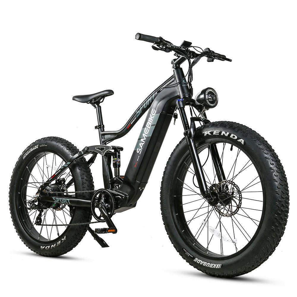 Samebike RSA08 750W 26" Bafang Motor Fat Bike E Mountain Bike EMTB 17Ah Samsung Battery - Buybestgear