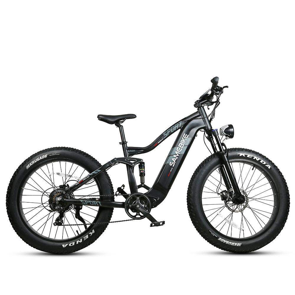 Samebike RSA08 750W 26" Bafang Motor Fat Bike E Mountain Bike EMTB 17Ah Samsung Battery - Buybestgear