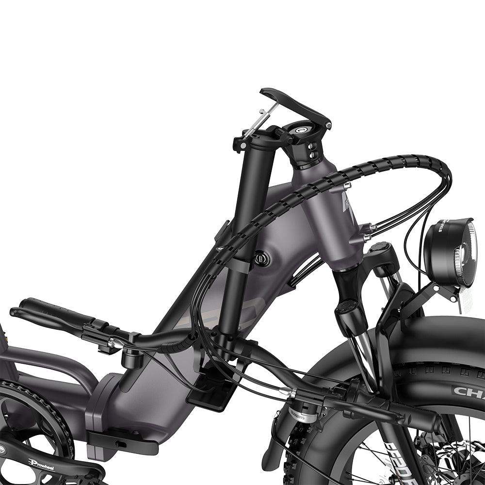 Fafrees FF20 Polar 500W Dual Batteries 10.4Ah*2 20" Foldable Electric Bike Fat Bike - Buybestgear