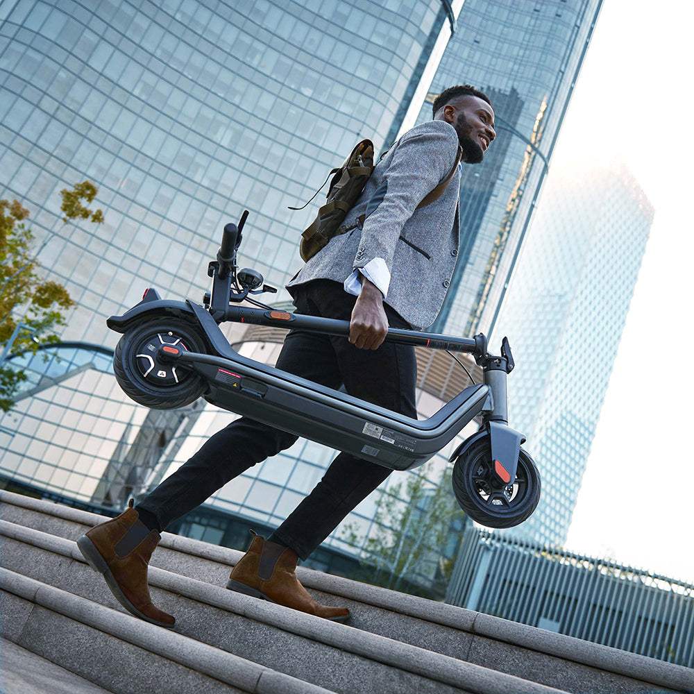NIU KQi3 Pro 350W Motor 9.5 Inch Electric Kick Scooter 10.4Ah Battery Support APP - Buybestgear