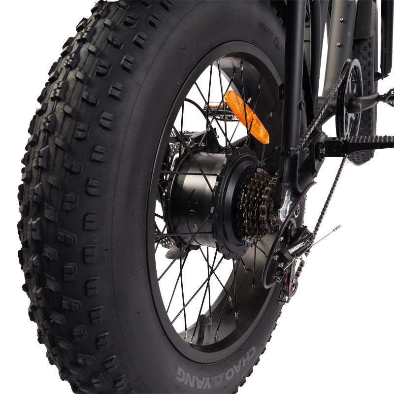 Bezior XF001 1000W 20" Fat Tire E Mountain Bike 12.5Ah E-Bike - Buybestgear