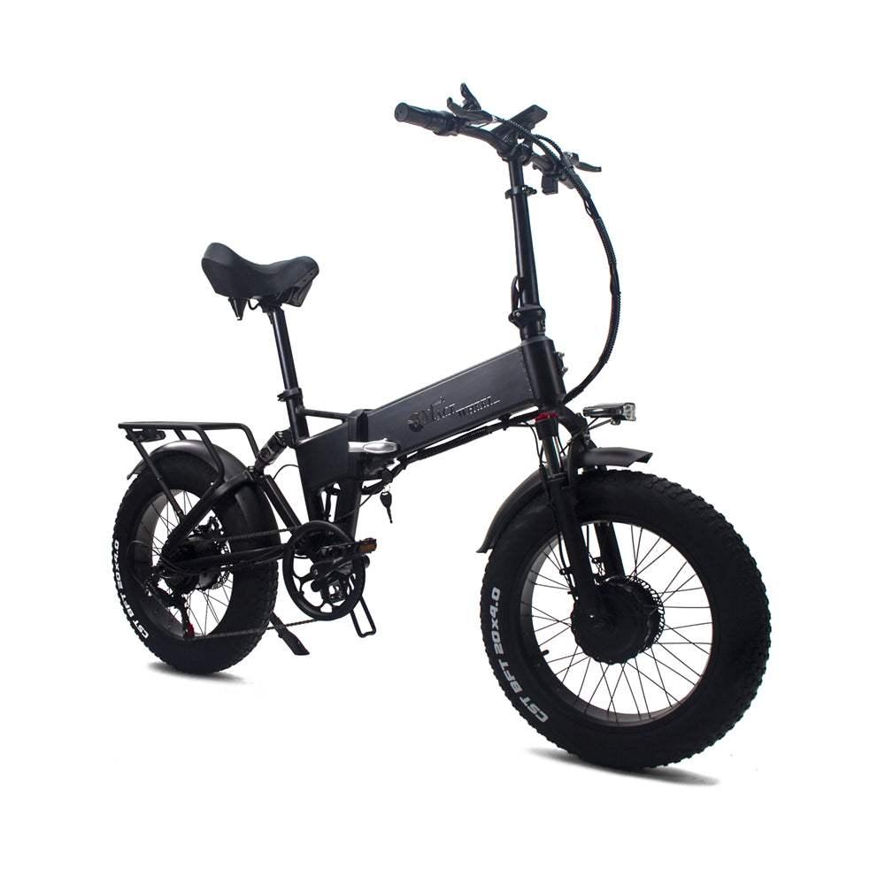 CMACEWHEEL RX20 Max 750Wx2 20" Fat Bike Dual Motor Foldable 17Ah E Mountain Bike EMTB - Buybestgear