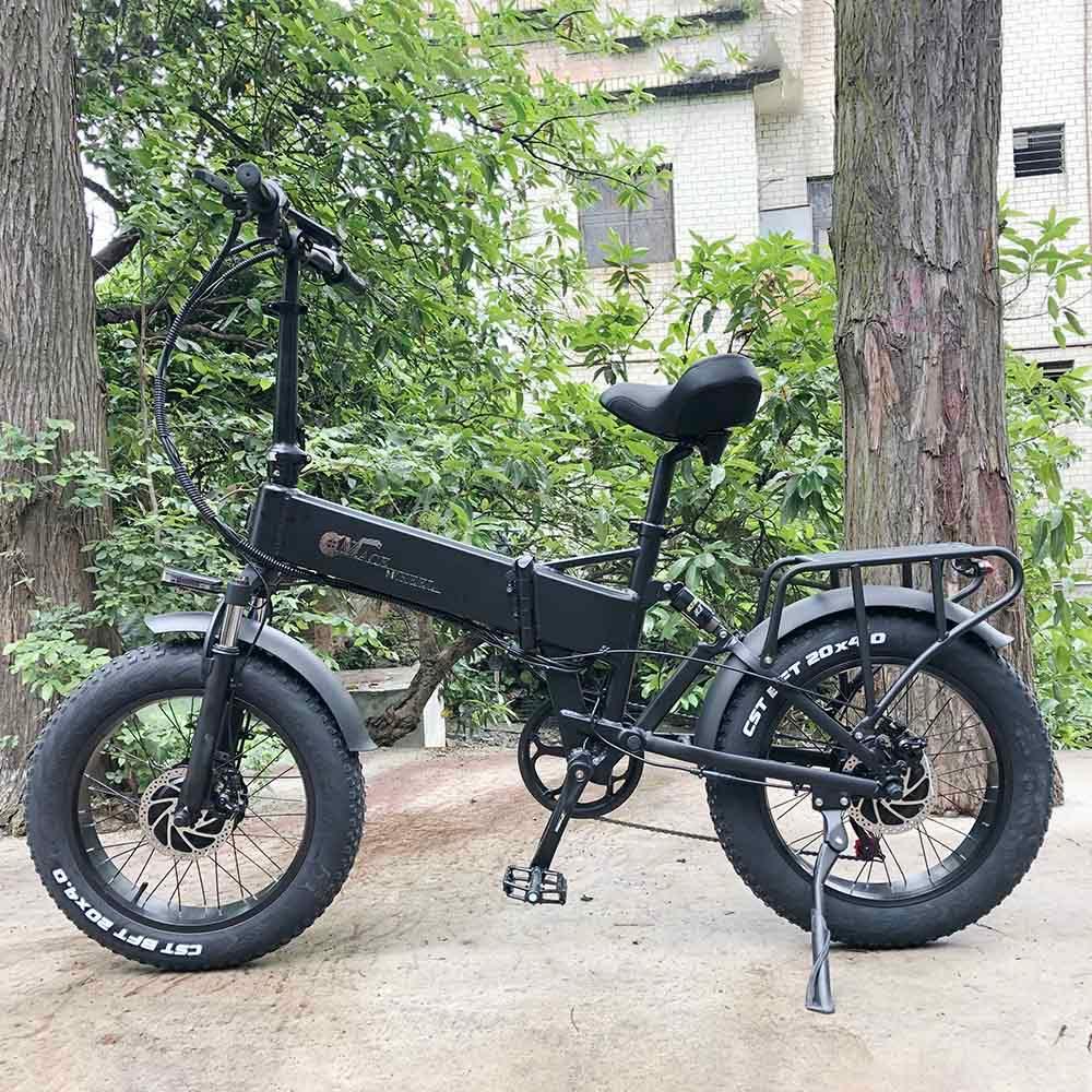 CMACEWHEEL RX20 Max 750Wx2 20" Fat Bike Dual Motor Foldable 17Ah E Mountain Bike EMTB - Buybestgear