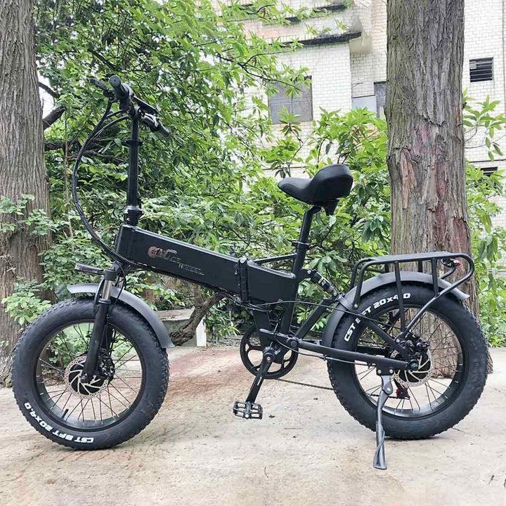 CMACEWHEEL RX20 Max 750Wx2 20" Fat Bike Dual Motor Foldable 17Ah E Mountain Bike EMTB - Buybestgear