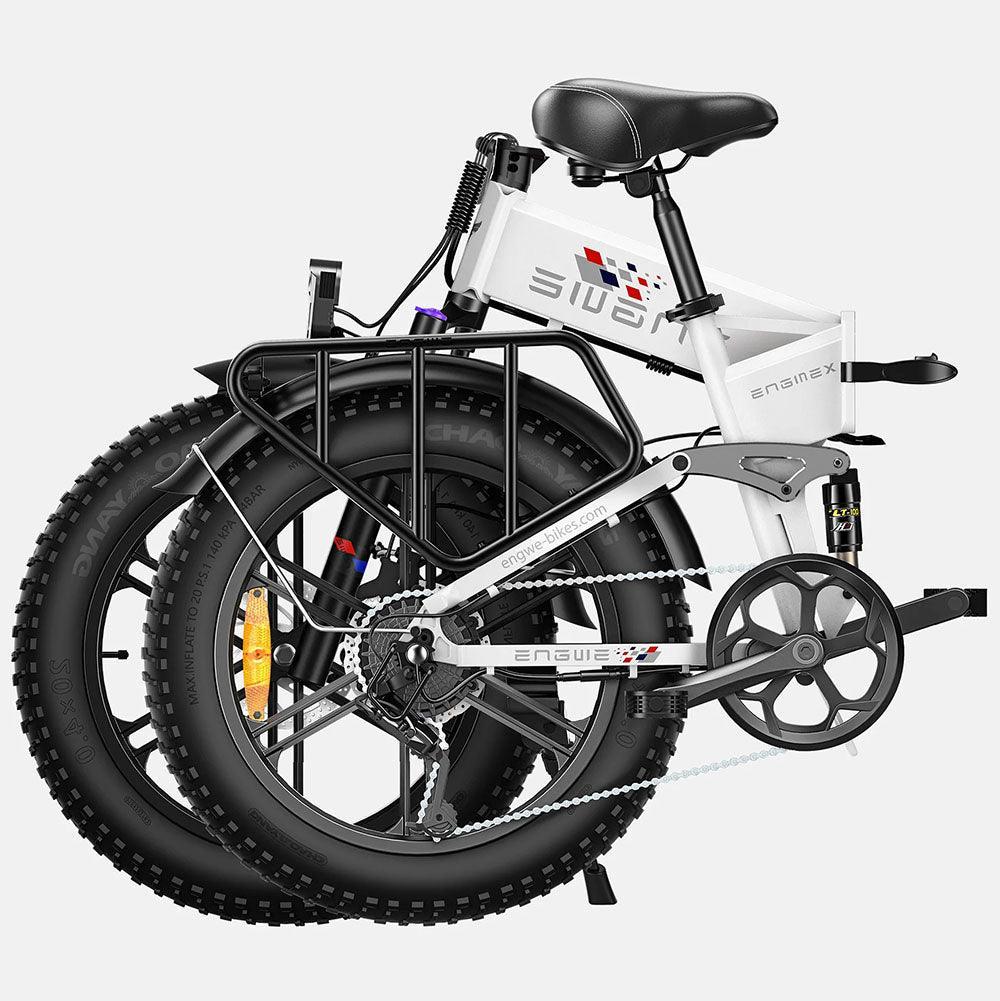 Engwe Engine X 250W 20" Fat Bike Foldable E-Mountain Bike 13Ah - Buybestgear