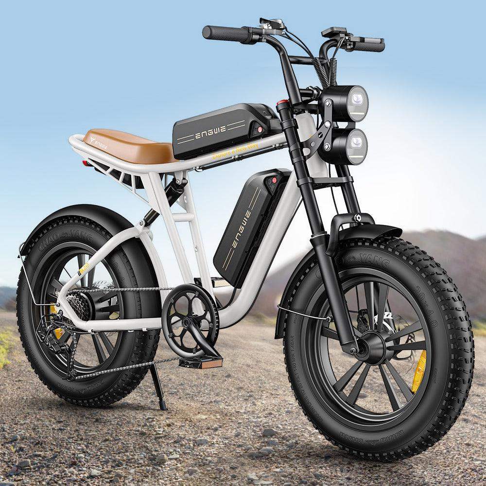 e bike fully unter 20 kg Engwe M20 750W 20" Fat Bike E-Mountainbike Dirt Bike 13Ah / 26 Ah Akku – Buybestgear