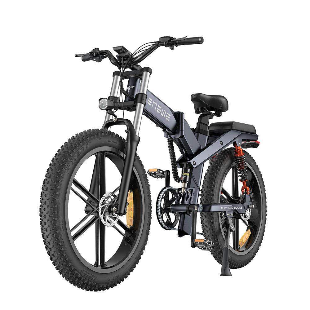 Engwe X26 1000W 26" Fat Bike Foldable E-Mountain Bike Dual Batteries 50km/h 150km - Buybestgear