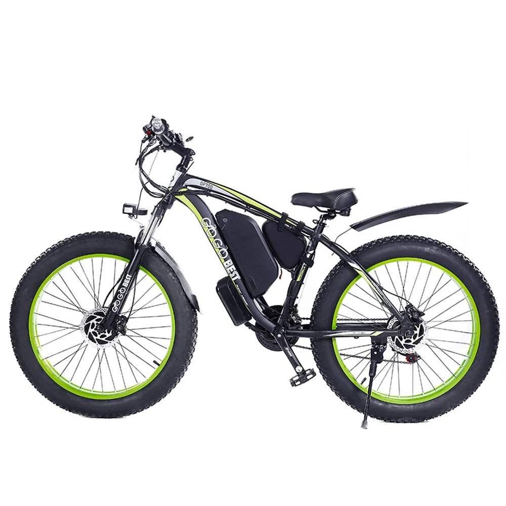 Gogobest GF700 500Wx2 Dual Motor 26" Fat Bike E Mountain Bike EMTB 17.5Ah E-Bike - Buybestgear