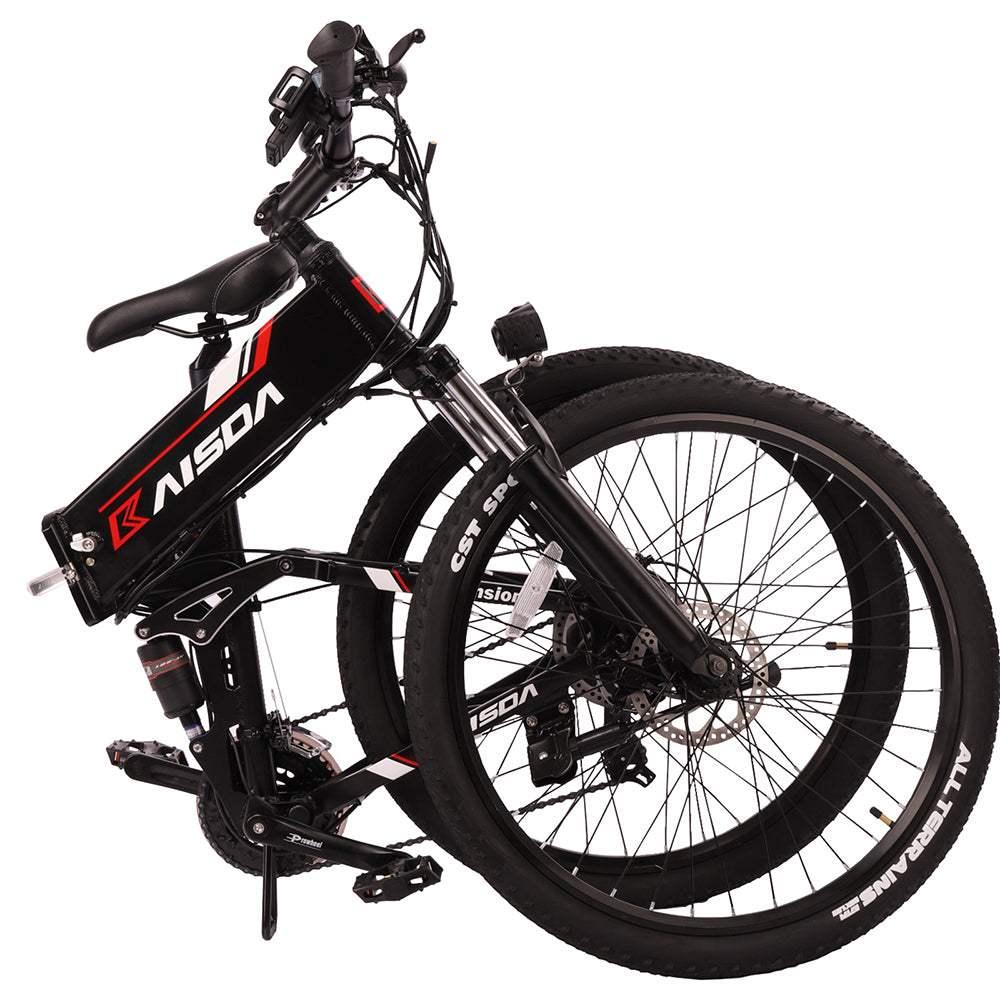 Kaisda K1 500W 26 Inch Folding Electric Mountain Bike 48V 10.4Ah E-bike - Buybestgear