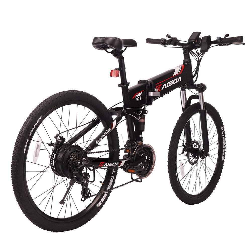 Kaisda K1 500W 26 Inch Folding Electric Mountain Bike 48V 10.4Ah E-bike - Buybestgear