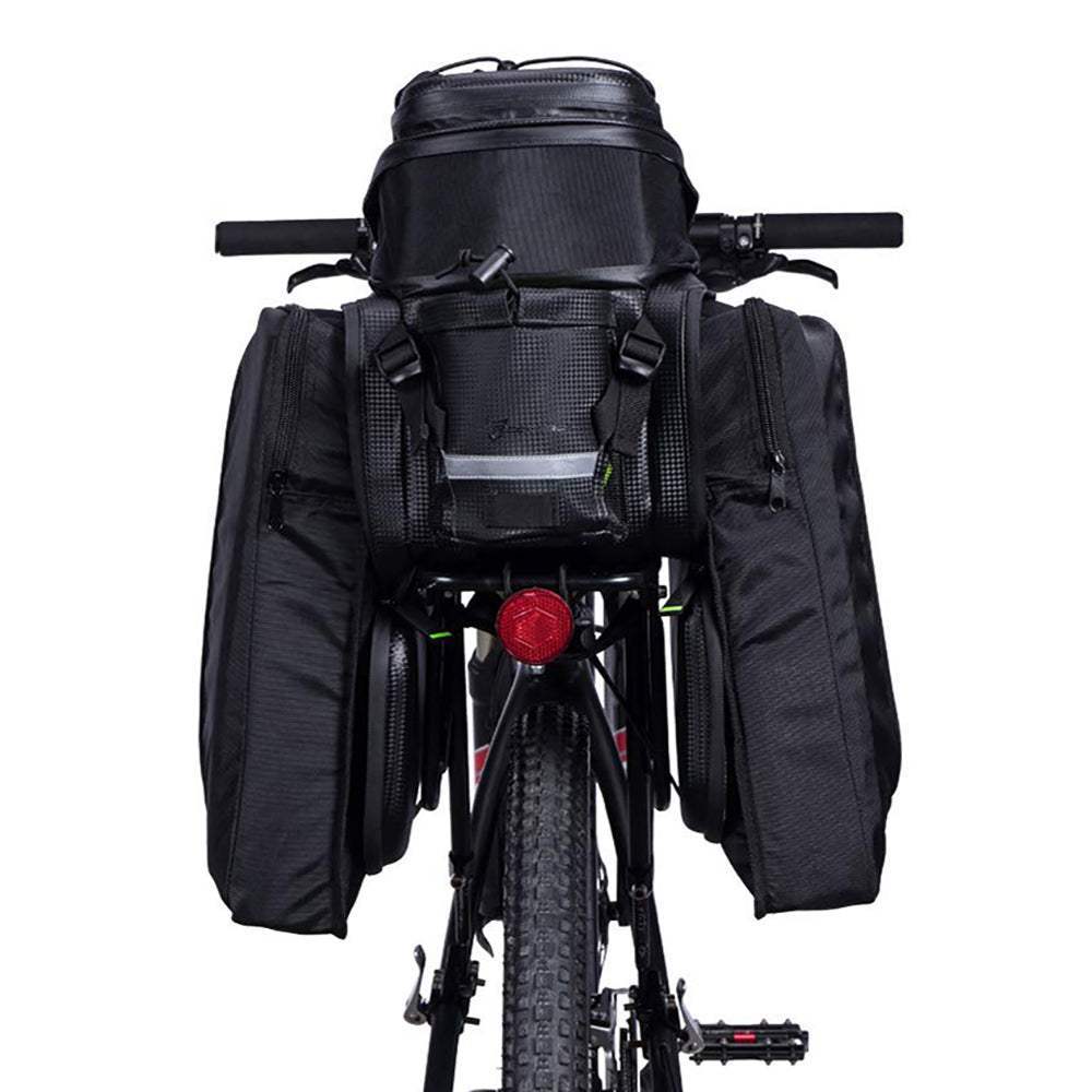 Vakole wasserdichte Fahrradgepäckträgertasche mit großem Fassungsvermögen (17–35 l)