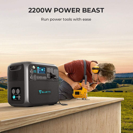 BLUETTI AC200MAX 2048Wh 640000mAh Portable Power Station with 2200W AC Output - Buybestgear