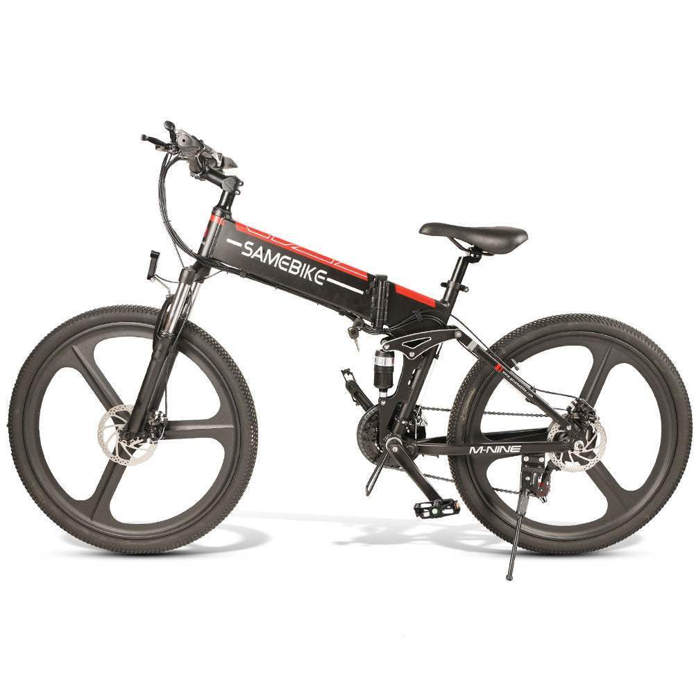 Samebike LO26 350W Folding Electric Mountain Bike 25km/h 70km - Buybestgear