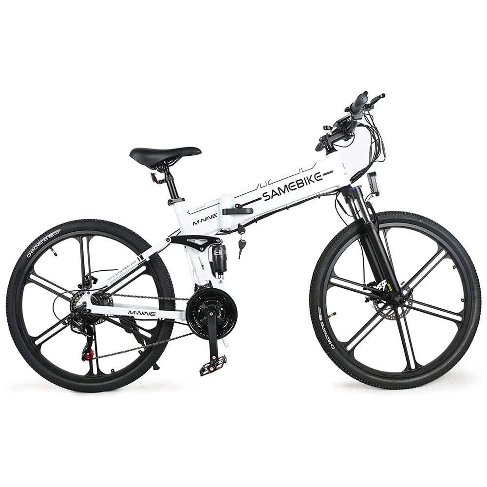 Samebike LO26-II 500W 26" Foldable Electric Mountain Bike 10Ah E-Bike - Buybestgear