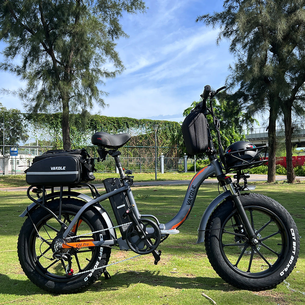 Vakole Y20 Pro 20" Fat Bike E-bike Klapprad Elektrofahhrad mit 20Ah Samsung Akku Support APP [Reserve]
